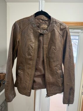 Women's Brown Leather Jacket